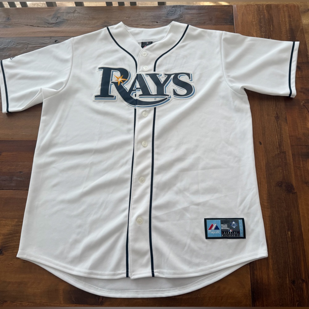 TampaBay Rays Jersey #3 Majestic Brand